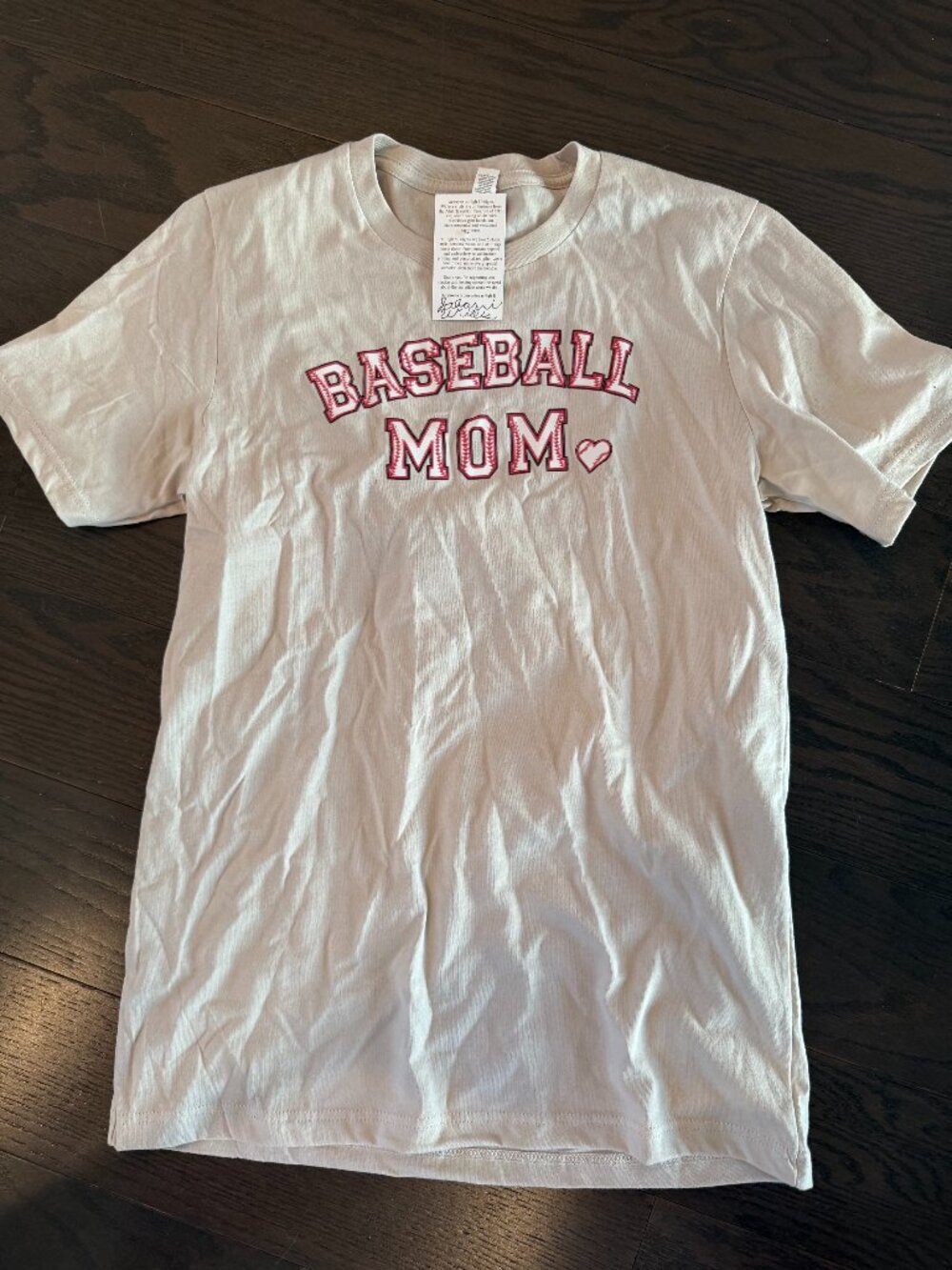 Baseball Mom T Shirt - Size M